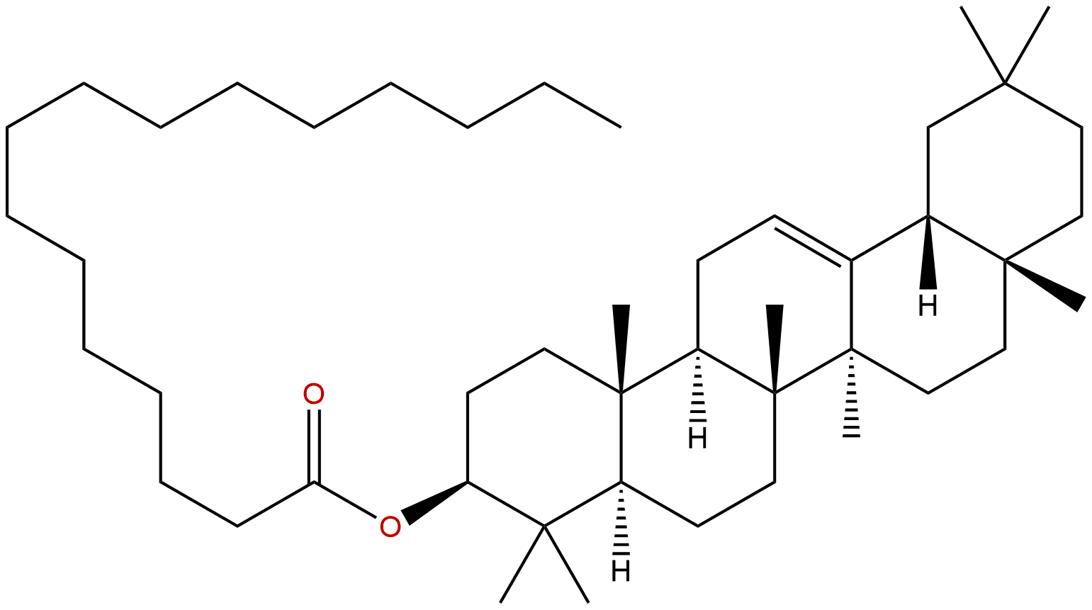 蛇菰素A；beta-软脂酸香树精酯