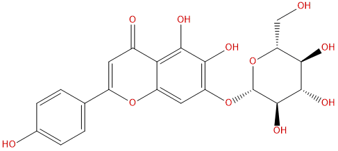 野黄芩素-7-O-葡萄糖苷