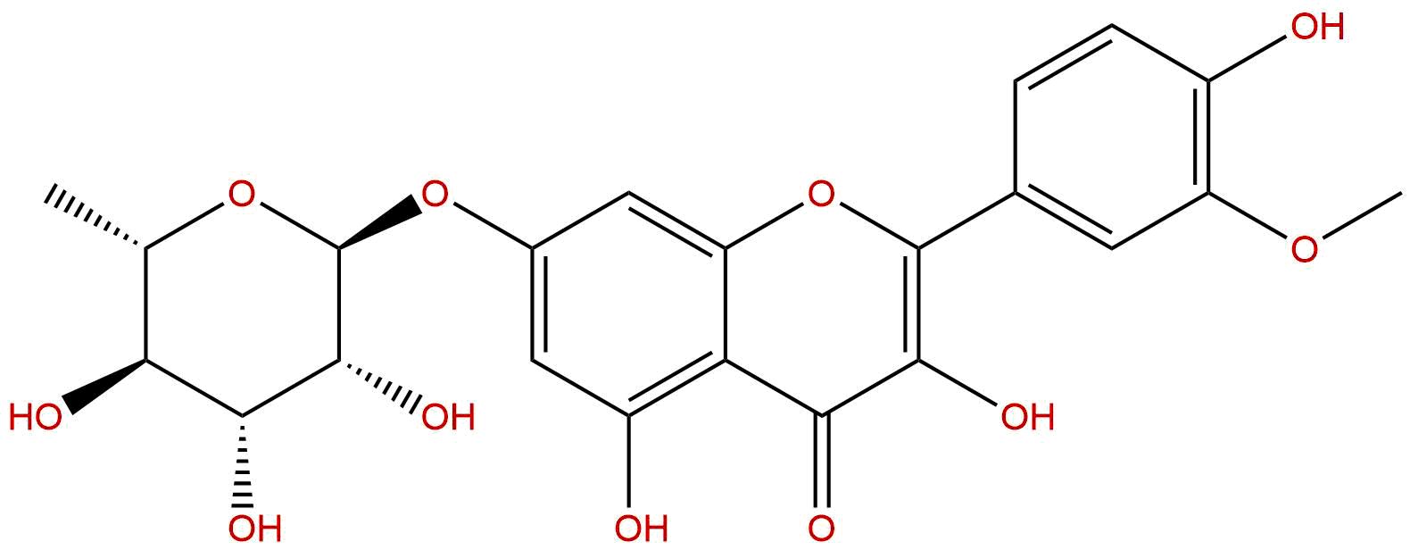 异鼠李素-7-O-α-L-鼠李糖