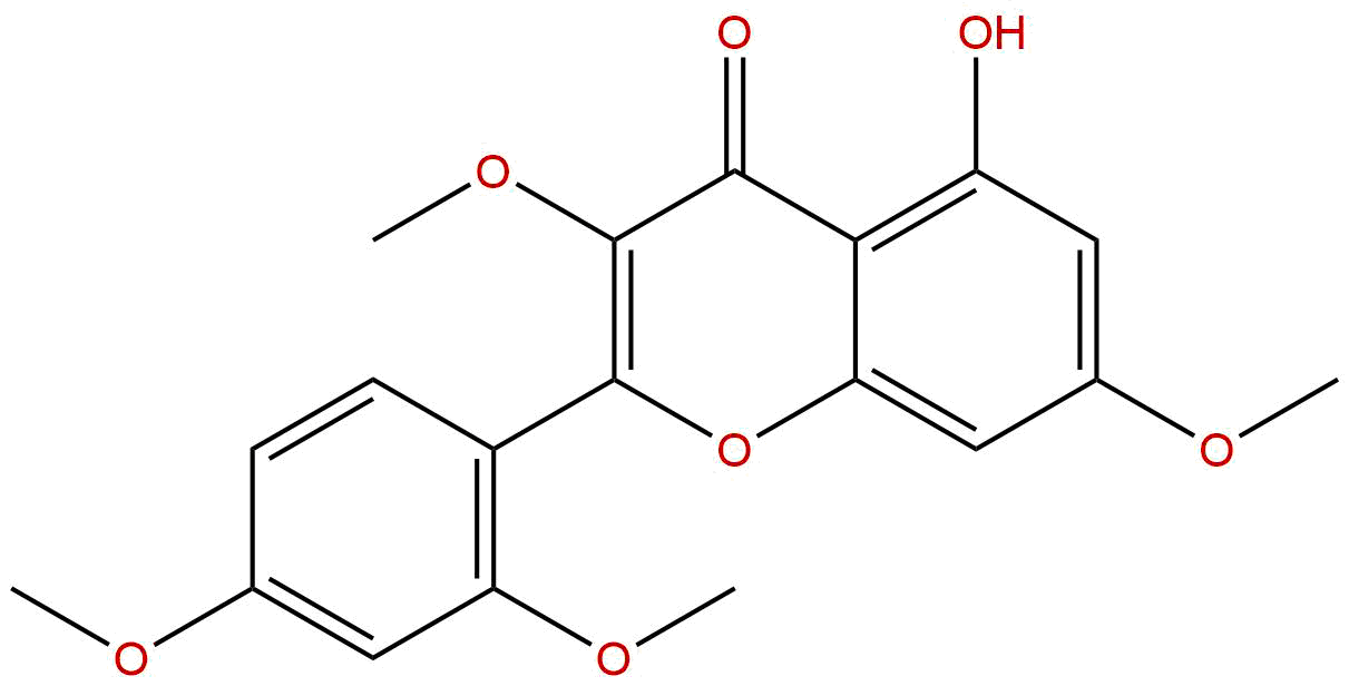 5-羟基-2',3,4',7-四甲氧基黄酮