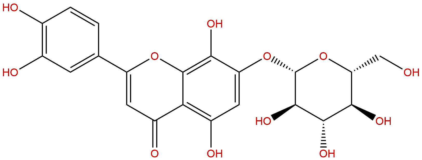 海波拉亭-7-O-β-D-吡喃葡萄糖苷