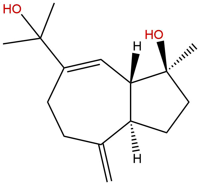 4β,12-二羟基愈创木烯-6,10-二烯
