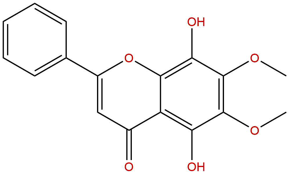 5,8-二羟基-6,7-二甲氧基黄酮