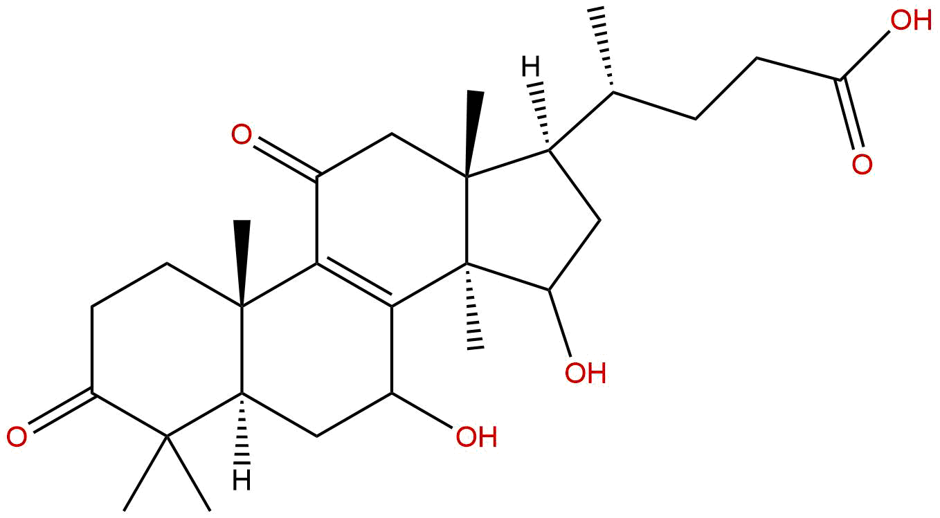 Chol-8-en-24-oic acid, 7,15-dihydroxy-4,4,14-trimethyl-3,11-dioxo-, (5a)-
