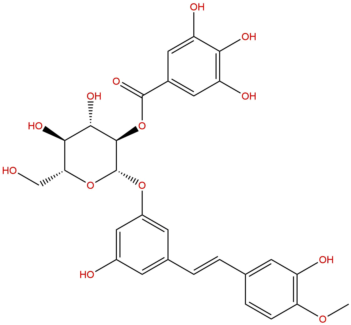 土大黄苷 2''-O-没食子酸酯