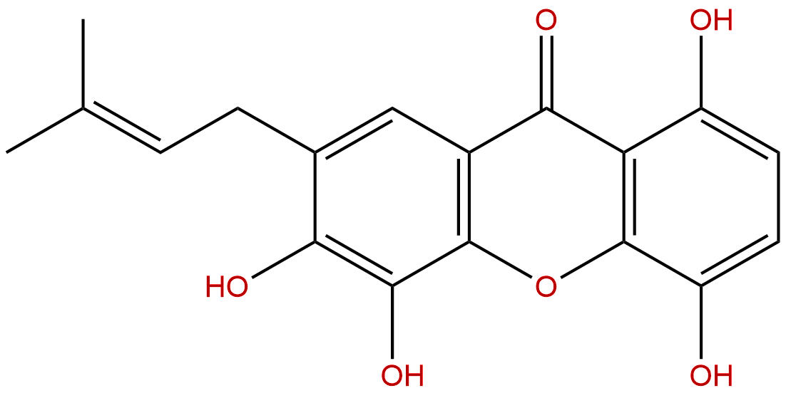 1,4,5,6-Tetrahydroxy-7-prenylxanthone