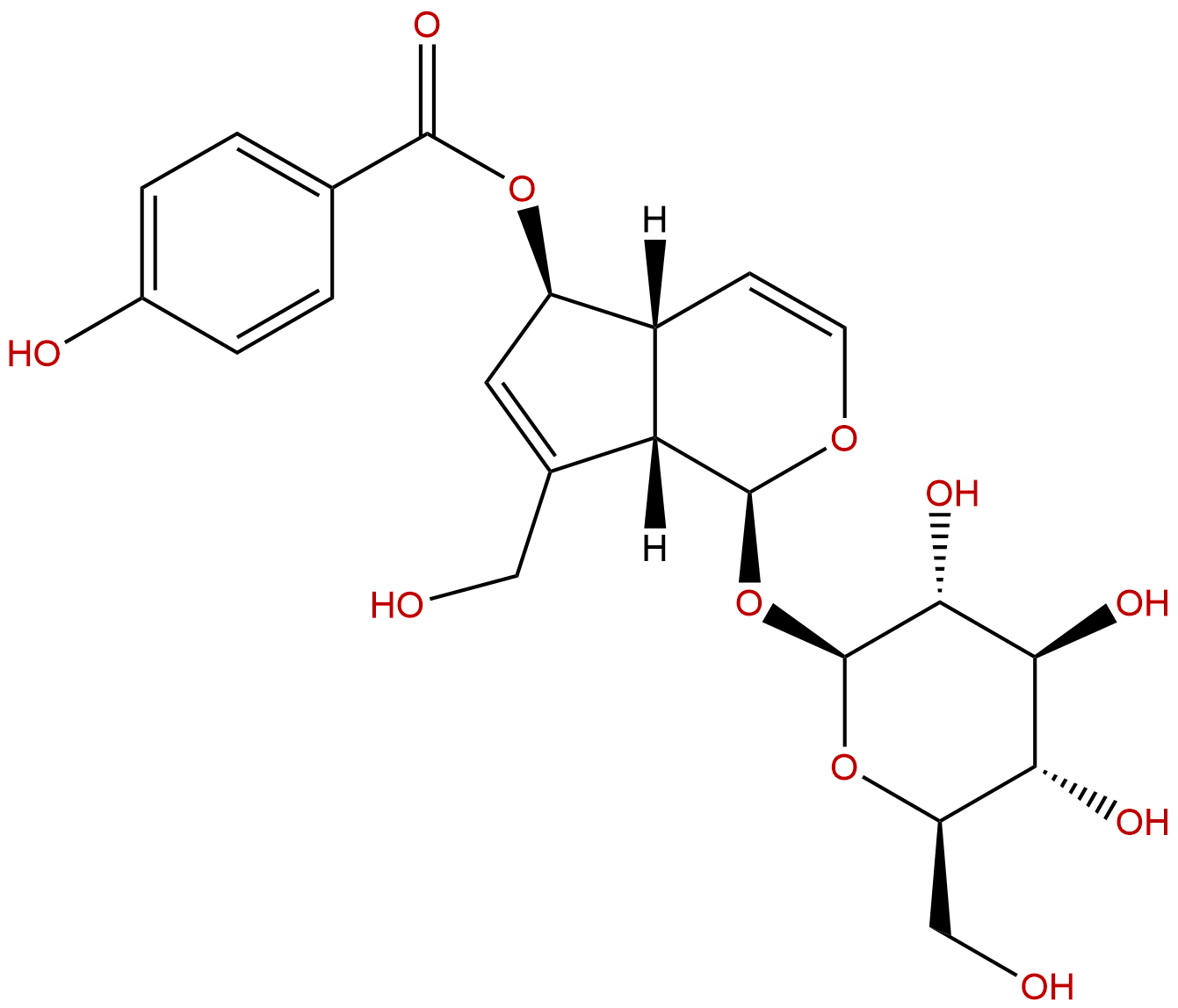 6-O-p-Hydroxybenzoylaucubin