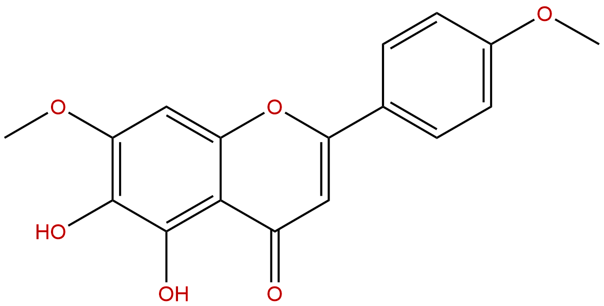 5,6-二羟基-7,4'-二甲氧基黄酮