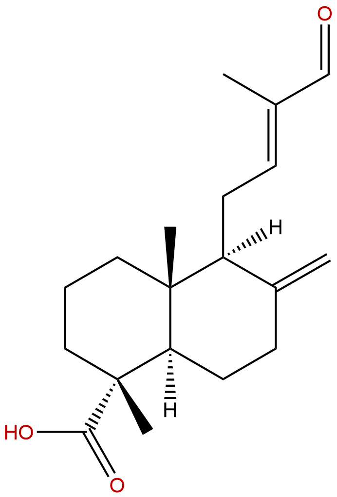 15-Nor-14-oxolabda-8(17),12-dien-18-oic acid