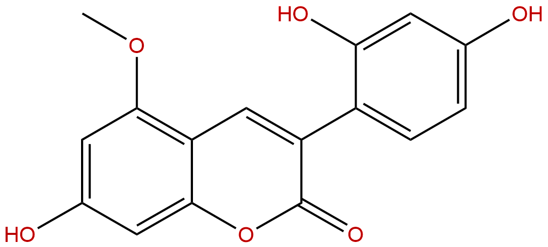 7,2',4'-Trihydroxy-5-methoxy-3-phenylcoumarin