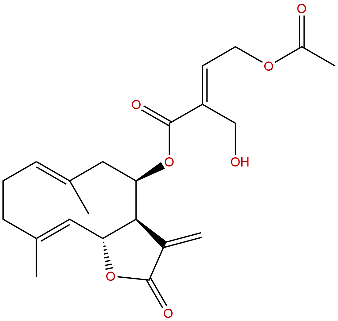 8β-(4-Acetoxy-5-hydroxytigloyloxy)costunolide