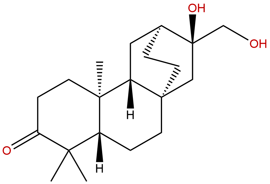 ent-16α,17-Dihydroxyatisan-3-one