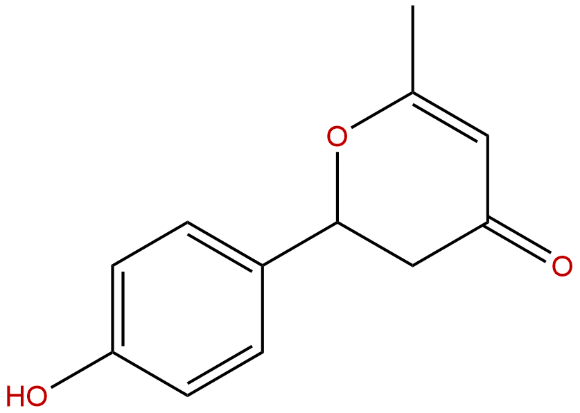 2-(4-Hydroxyphenyl)-6-methyl-2,3-dihydro-4H-pyran-4-one