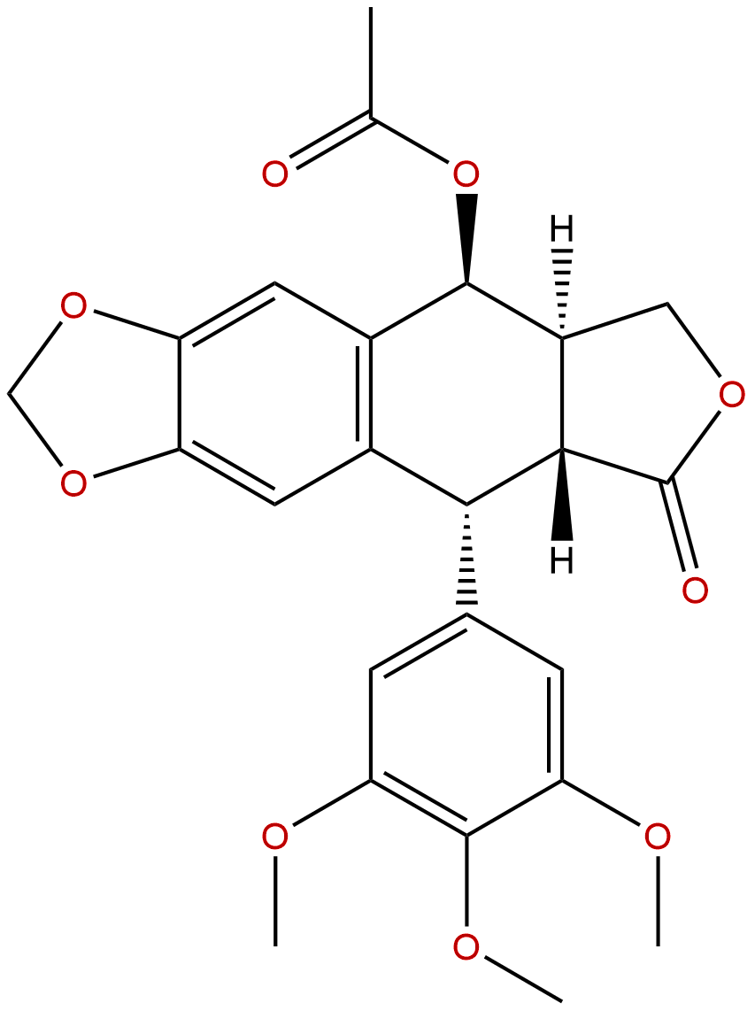 Acetylepipodophyllotoxin