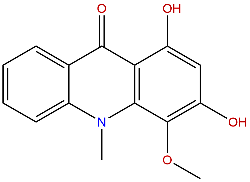 1,3-Dihydroxy-4-methoxy-10-methylacridin-9(10H)-one