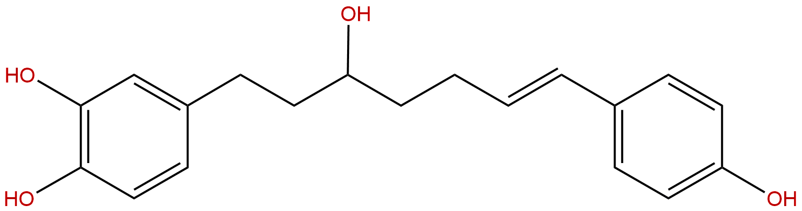 1-(3,4-Dihydroxyphenyl)-7-(4-hydroxyphenyl)hept-6-en-3-ol