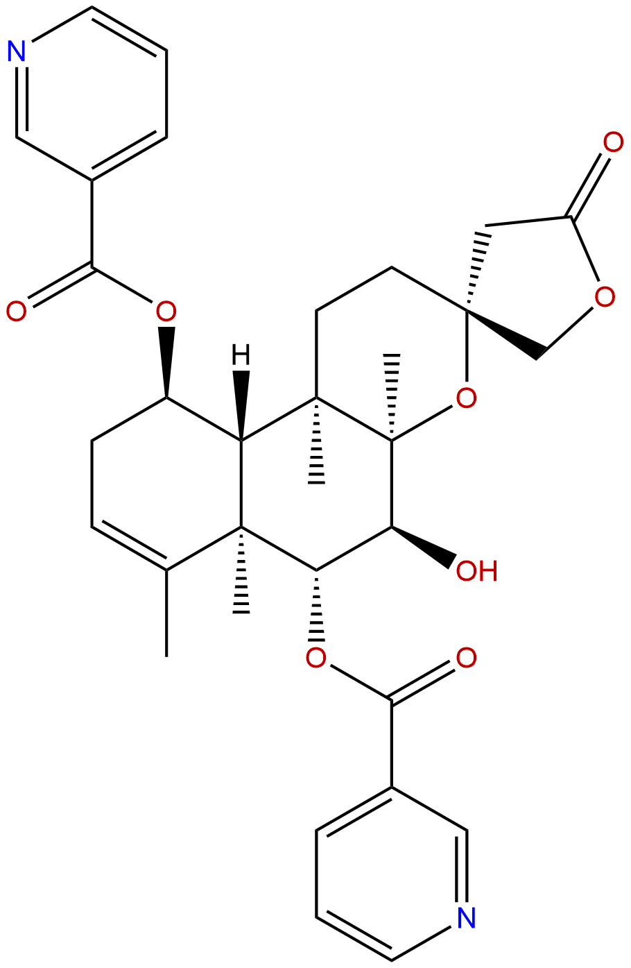 6-O-Nicotinoylscutebarbatine G