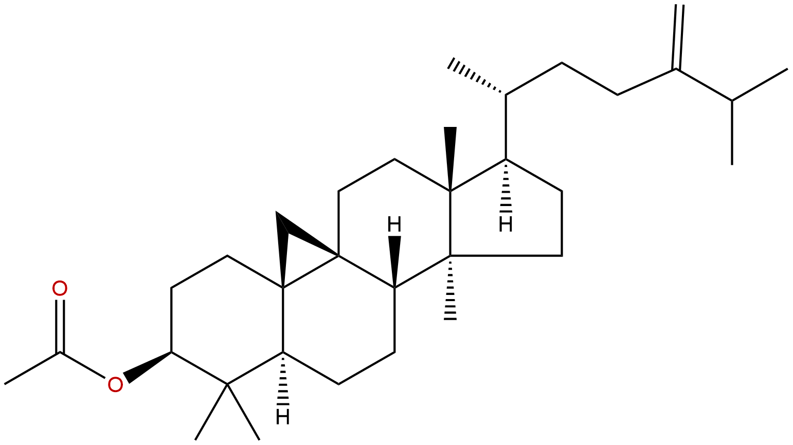 24-Methylenecycloartanol acetate