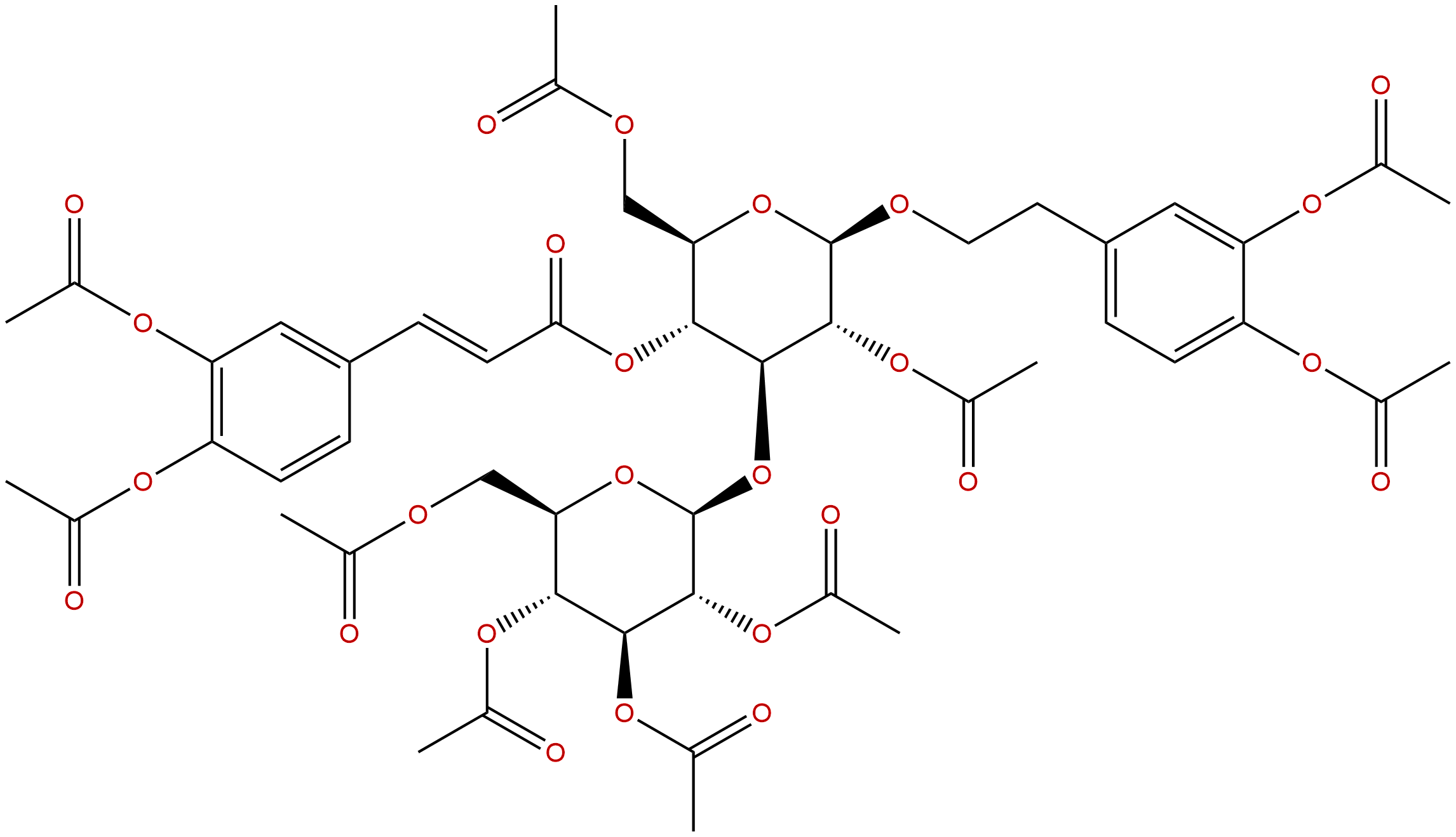 Hemiphroside B nonaacetate
