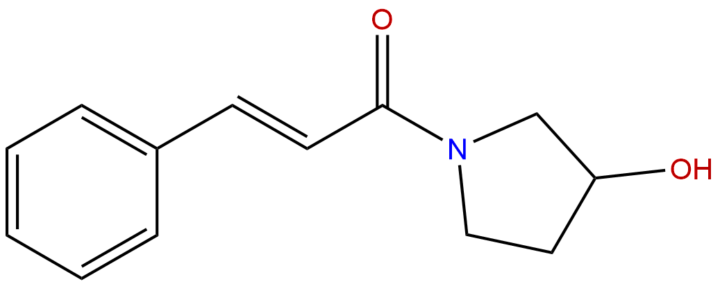 1-Cinnamoyl-3-hydroxypyrrolidine