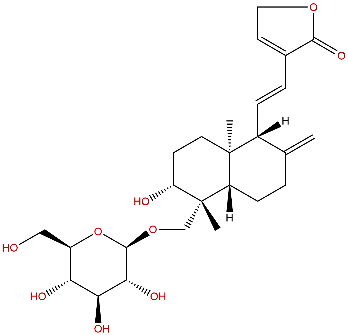 14-脱氧-11,12-二脱氢穿心莲内酯糖苷
