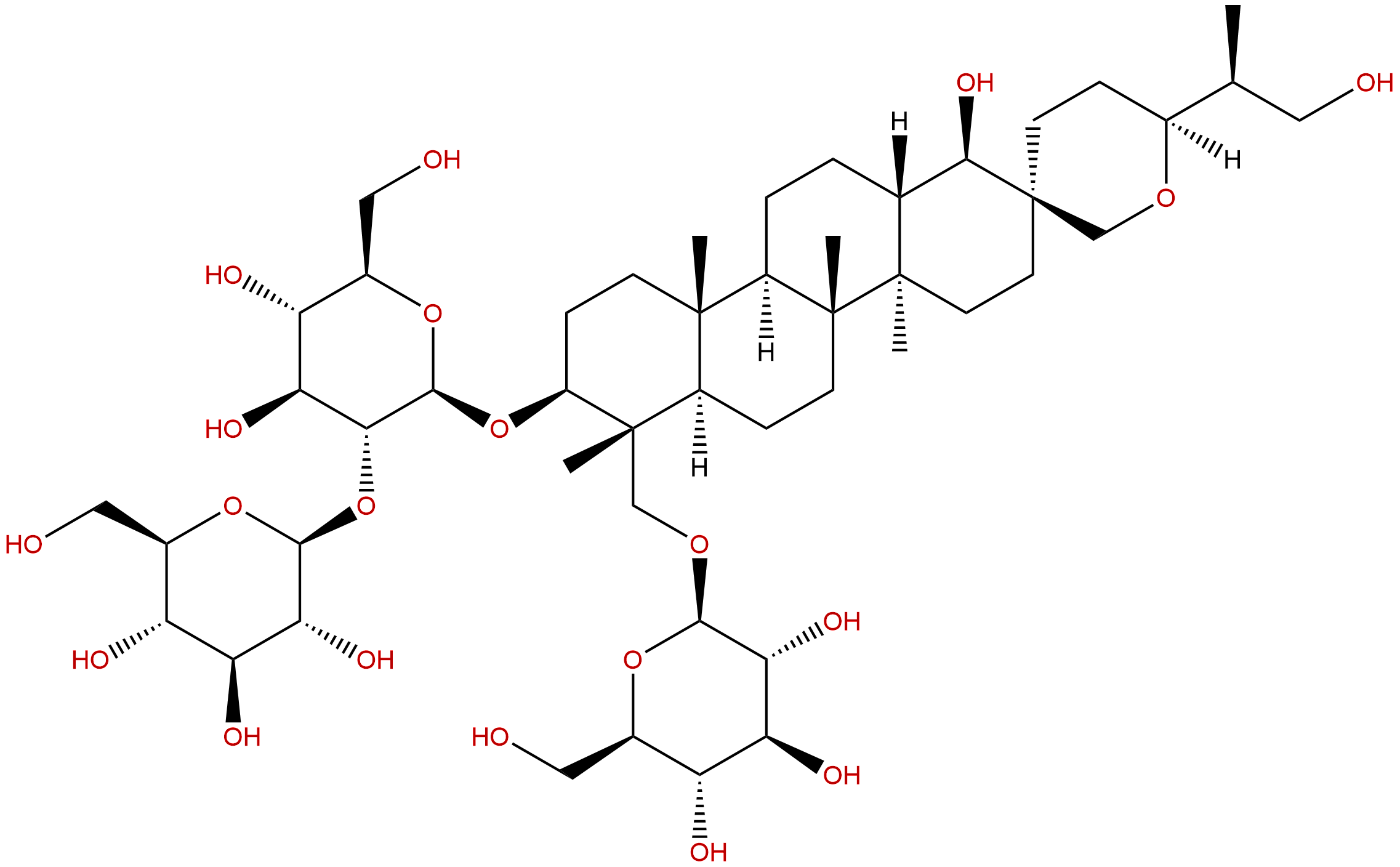 凤仙萜四醇苷A