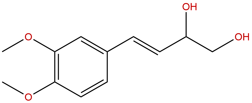 4-(3,4-Dimethoxyphenyl)-3-butene-1,2-diol