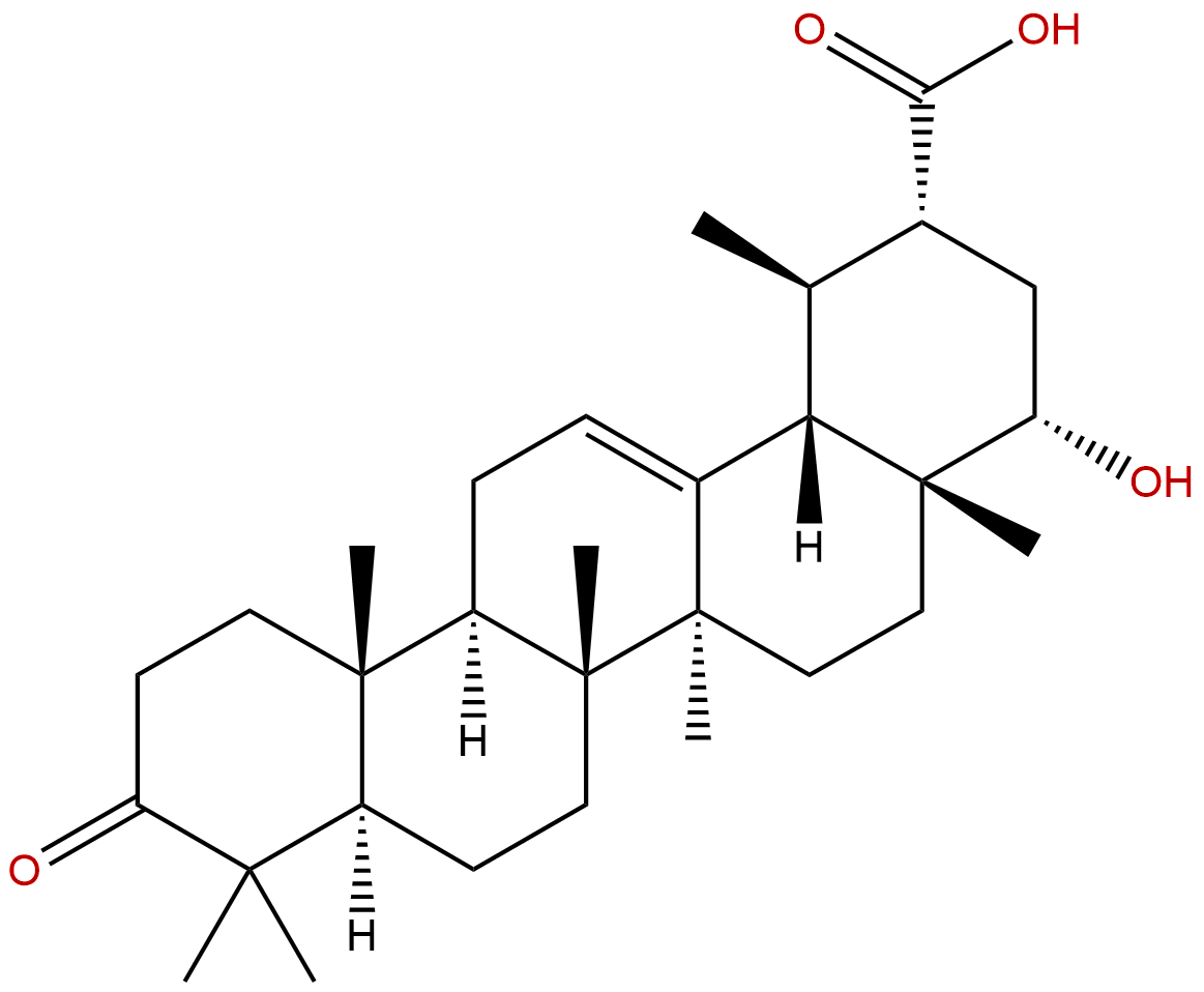 22-Hydroxy-3-oxo-12-ursen-30-oic acid
