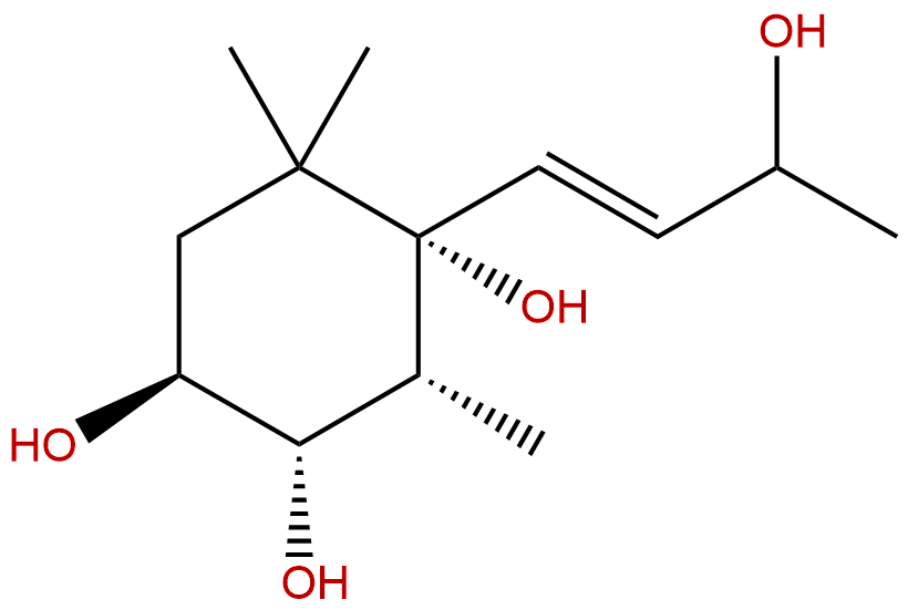Megastigm-7-ene-3,4,6,9-tetrol