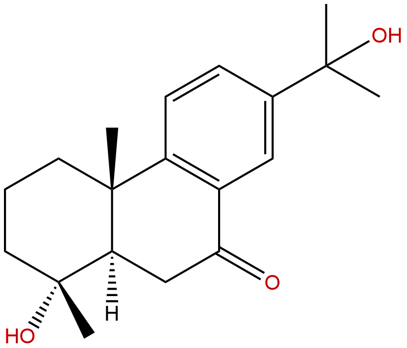18-Nor-4,15-dihydroxyabieta-8,11,13-trien-7-one