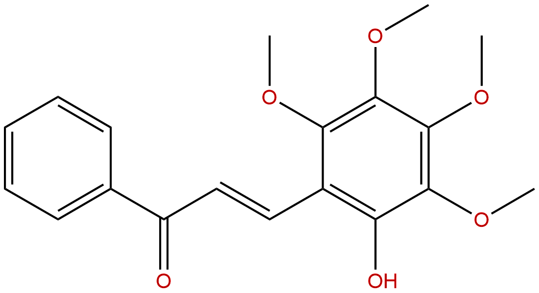 2-Hydroxy-3,4,5,6-tetramethoxychalcone