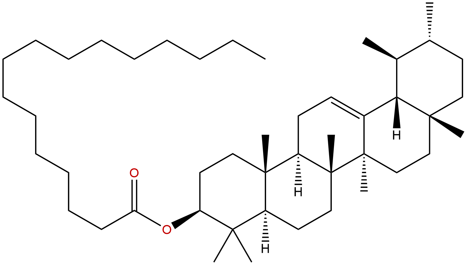 α-香树脂醇棕榈酸酯