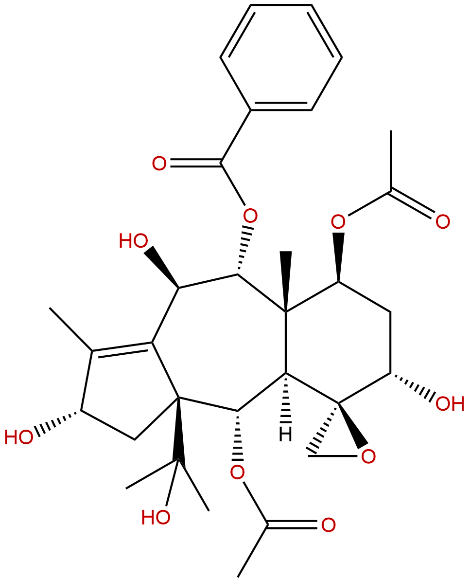 9-Deacetyl-9-benzoyl-10-debenzoyl-4β,20-epoxytaxchinin A