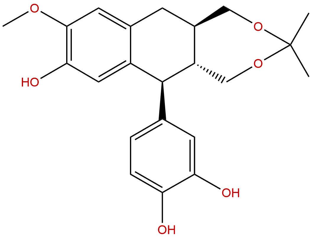 Isotaxiresinol 9,9'-acetonide