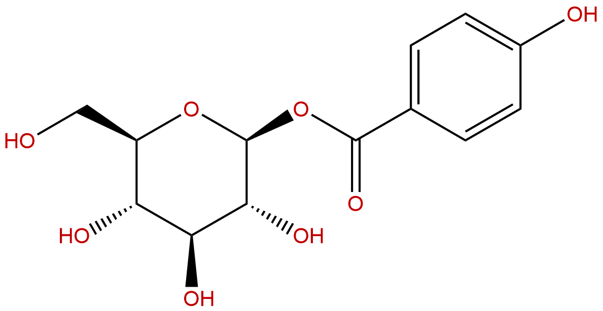 1-(4-Hydroxybenzoyl)glucose
