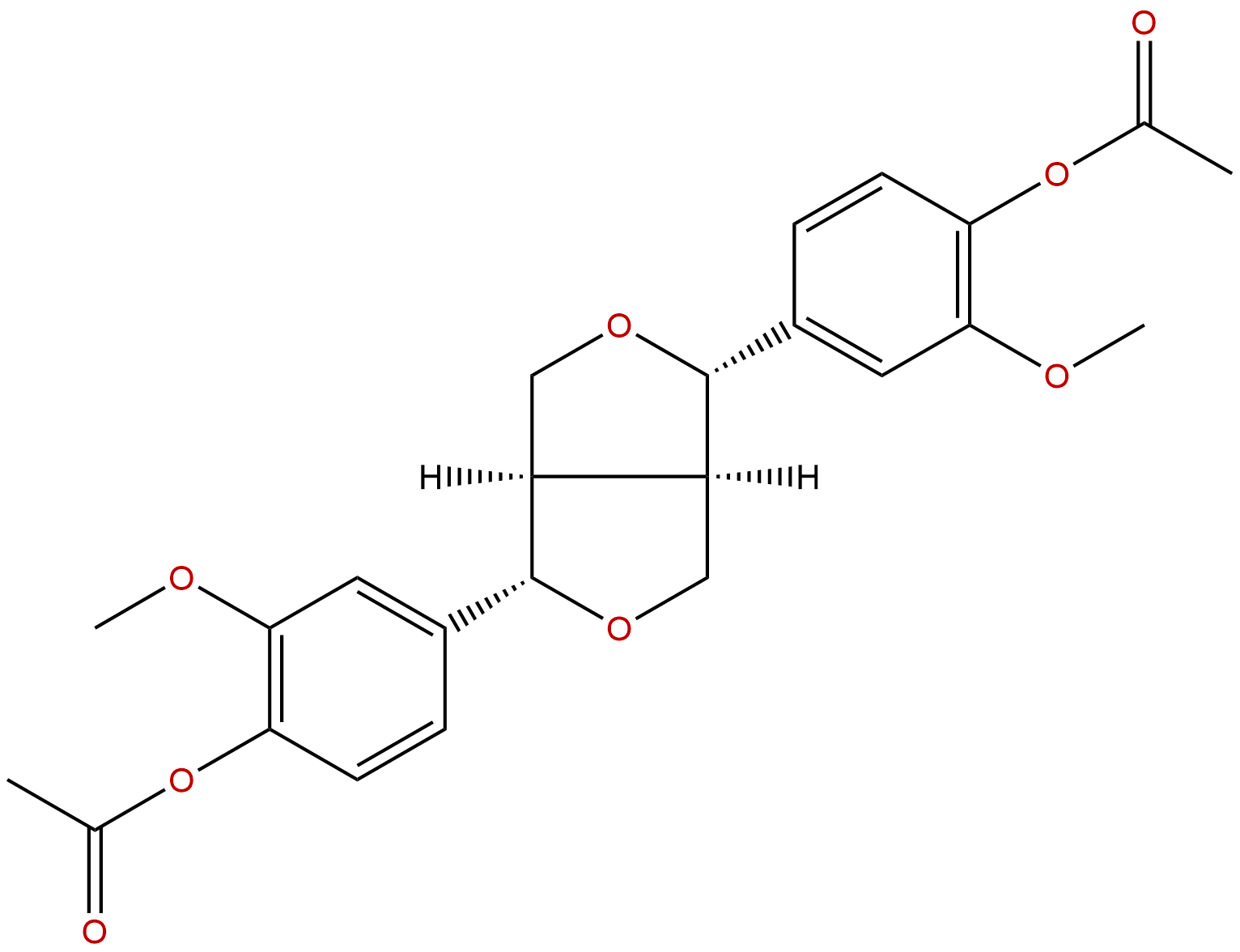 (+)-Pinoresinol diacetate