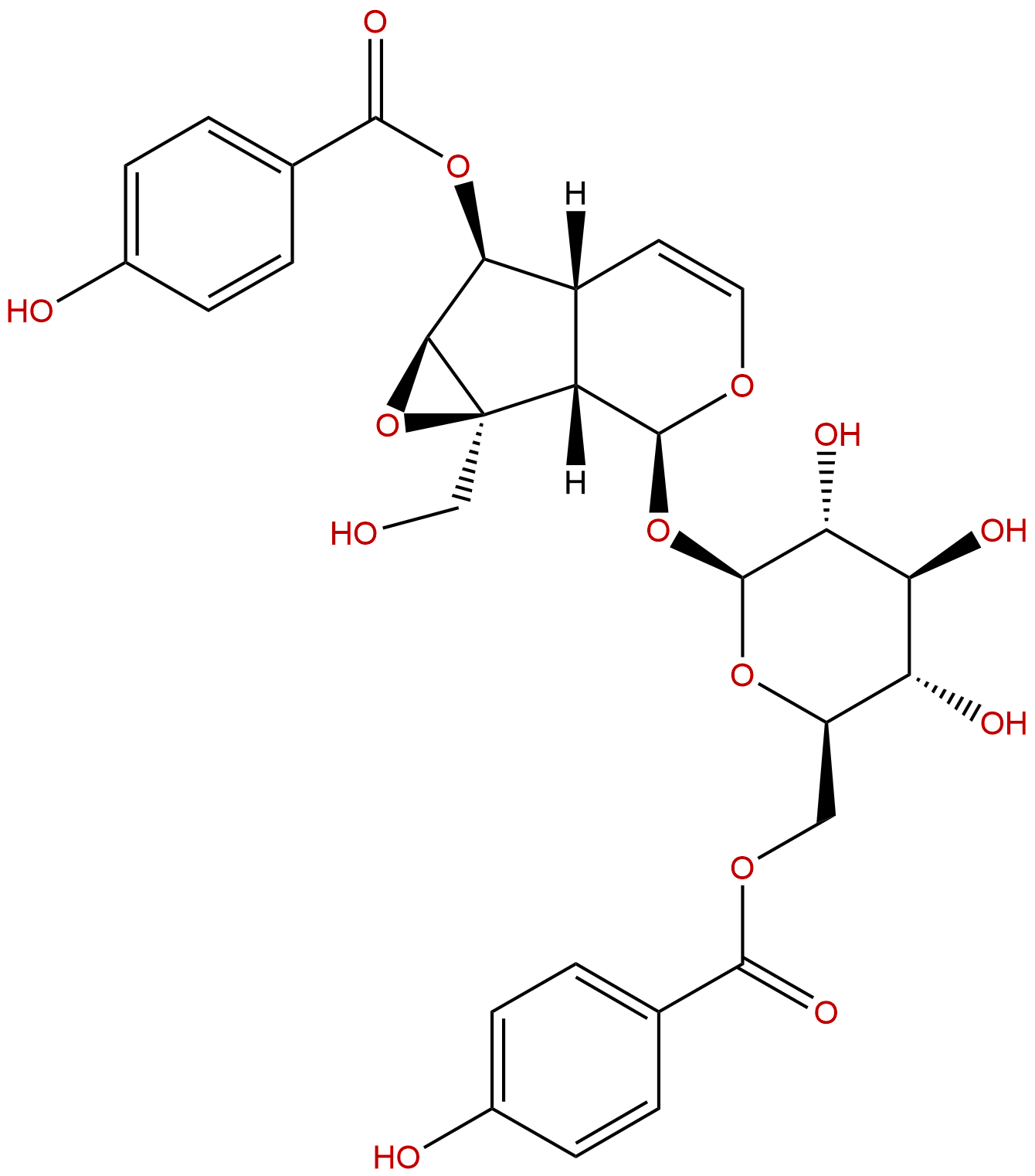 6'-O-p-Hydroxybenzoylcatalposide