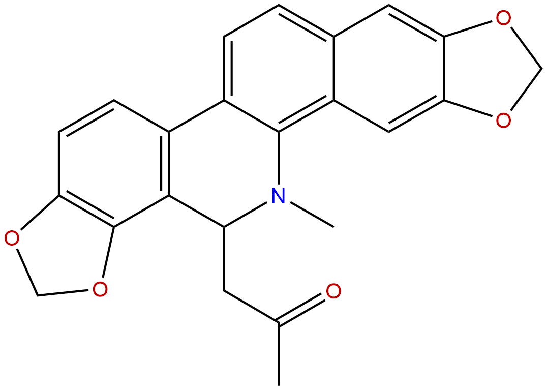 6-Acetonyldihydrosanguinarine