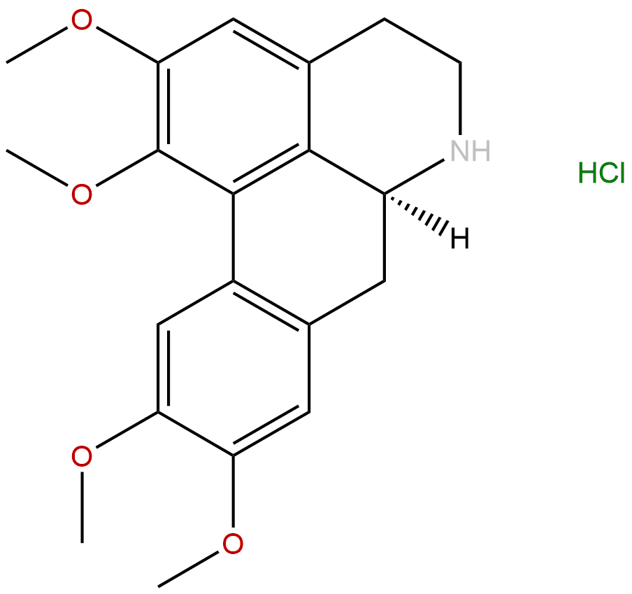 Norglaucine hydrochloride