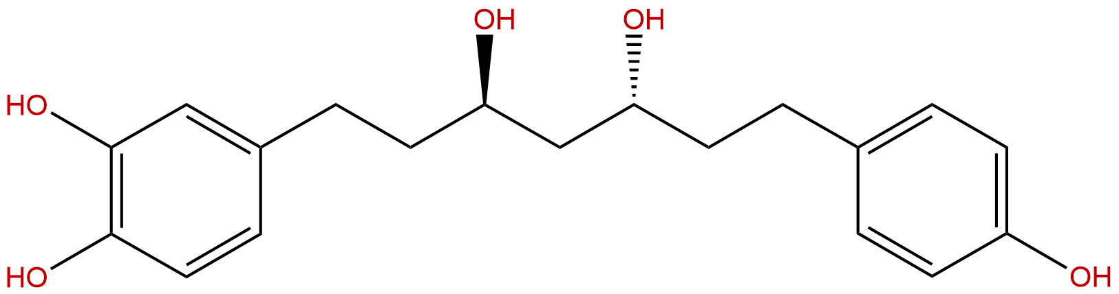 3,5-Dihydroxy-1-(3,4-dihydroxyphenyl)-7-(4-hydroxyphenyl)heptane