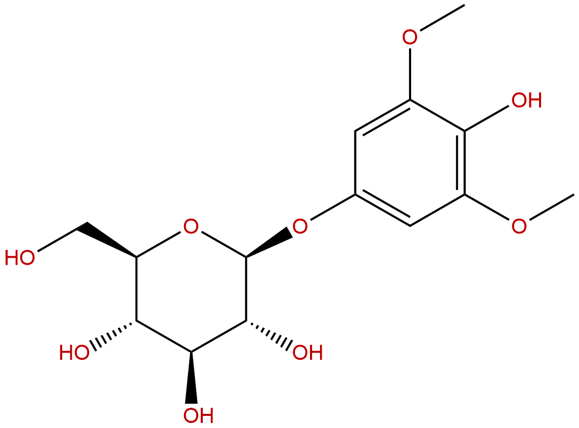 3,5-二甲氧基-4-羟基苯基-葡萄糖苷