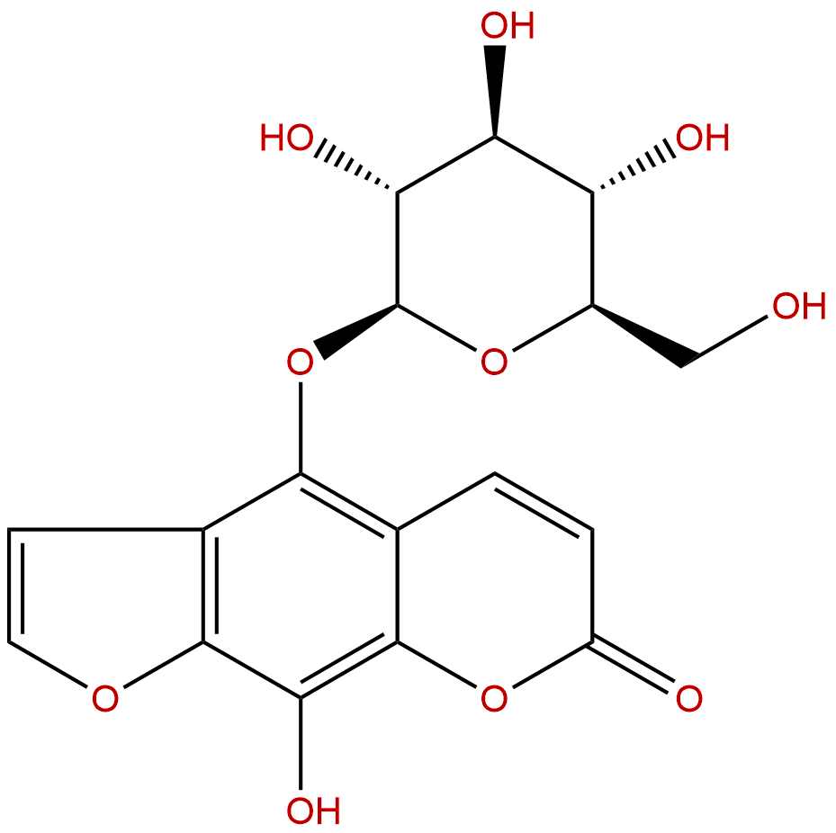 8-Hydroxybergaptol 5-O-glucoside