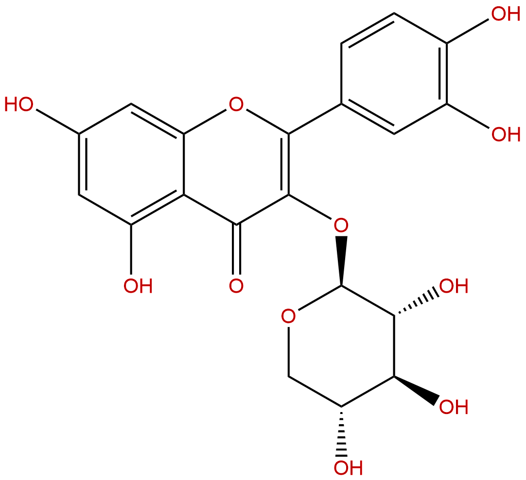 槲皮素-3-O-β-D-木糖苷