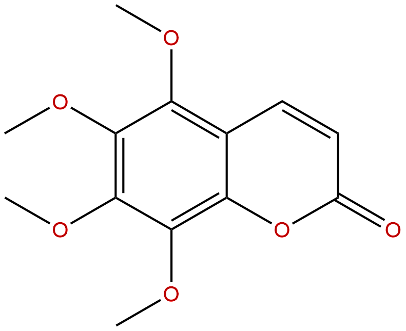 5,6,7,8-Tetramethoxycoumarin
