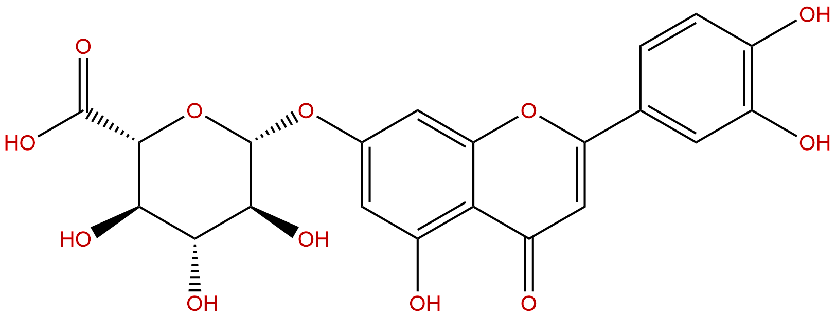 木犀草素-7-半乳糖醛酸苷