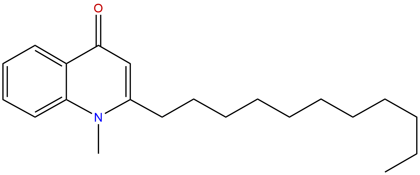 1-Methyl-2-undecylquinolin-4(1H)-one