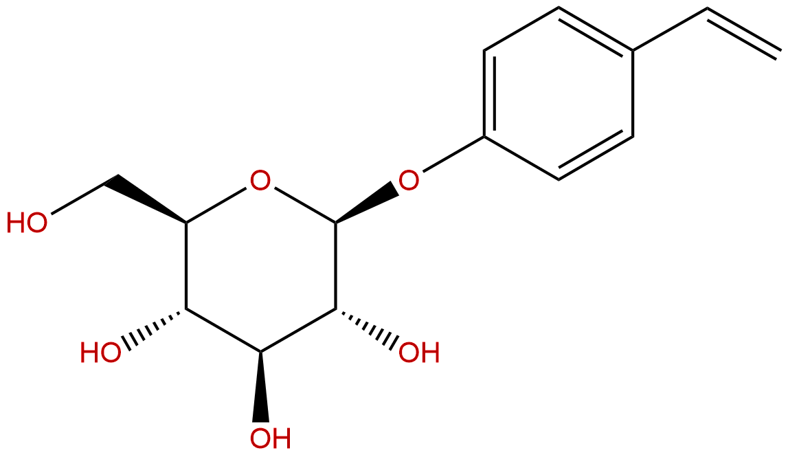 p-Vinylphenyl O-beta-D-glucopyranoside