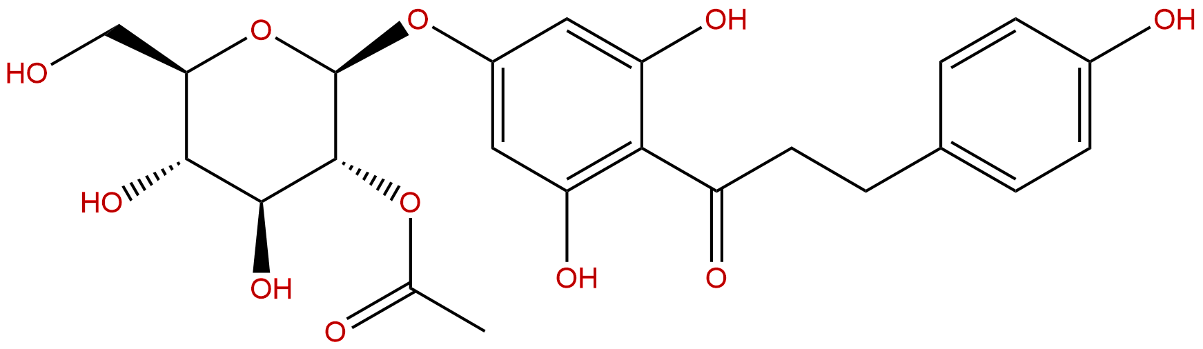Trilobatin 2''-acetate