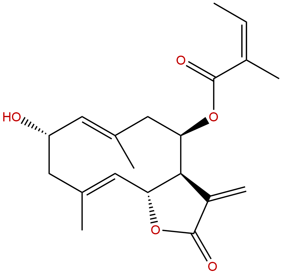 2α-Hydroxyeupatolide 8-O-angelate