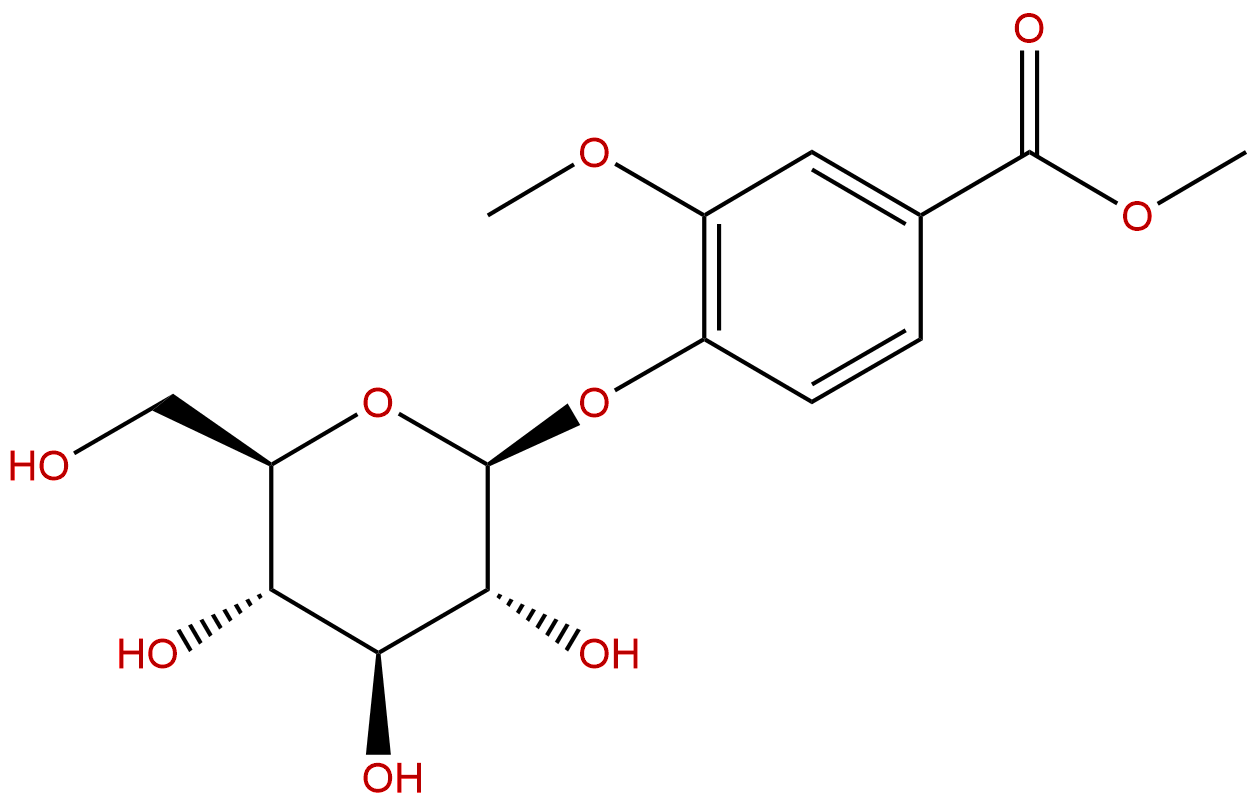 Methyl vanillate glucoside